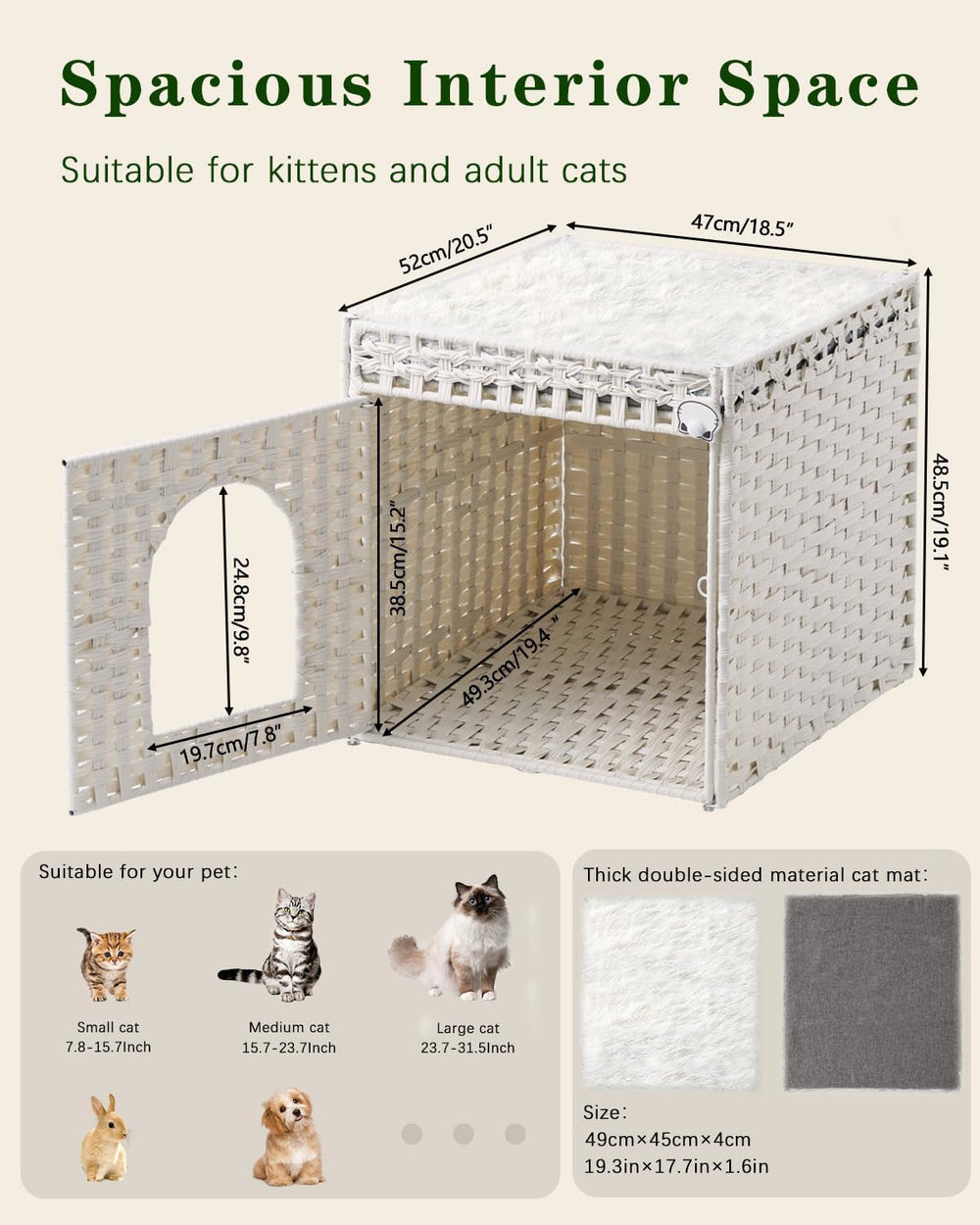 Pături & Mobilier, Animale de companie, Peșteri & Case, Pisici, Paturi pentru pisici, Pisici - culcusuri, saltele