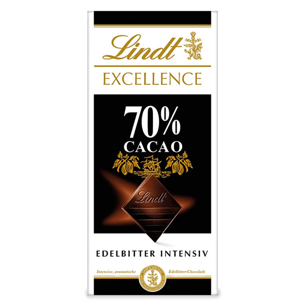 Chocolate Lindt | Barra EXCELENCIA 85% Cacao | 100g | Chocolate extra oscuro | Barra de chocolate vegana