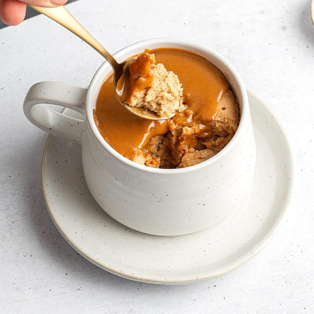 Protein Works Protein Tassenkuchen | Crema de chocolate | Este Köstliche Nachtisch es Sehr Protein- Und Ballaststoffreich| Mezcla para hornear y cocinar 500G Naty Shop