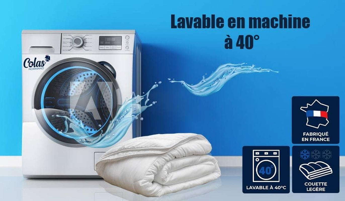 COLAS NORMAND | Cuvertură ușoară, 200 X 200 cm, bumbac organic, umplutură reciclată Plapumi si pilote Naty Shop