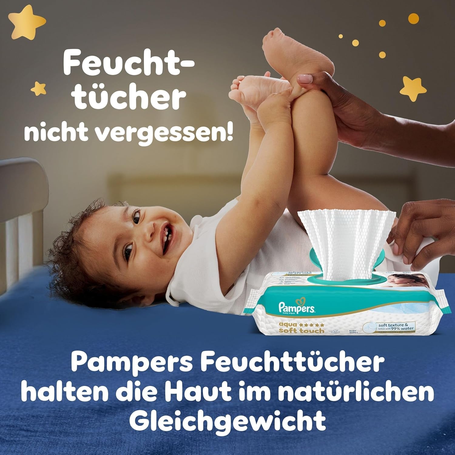 Los pañales Pampers Night Pants talla 6, 138 piezas, 13 kg-19 kg, brindan protección adicional durante toda la noche.