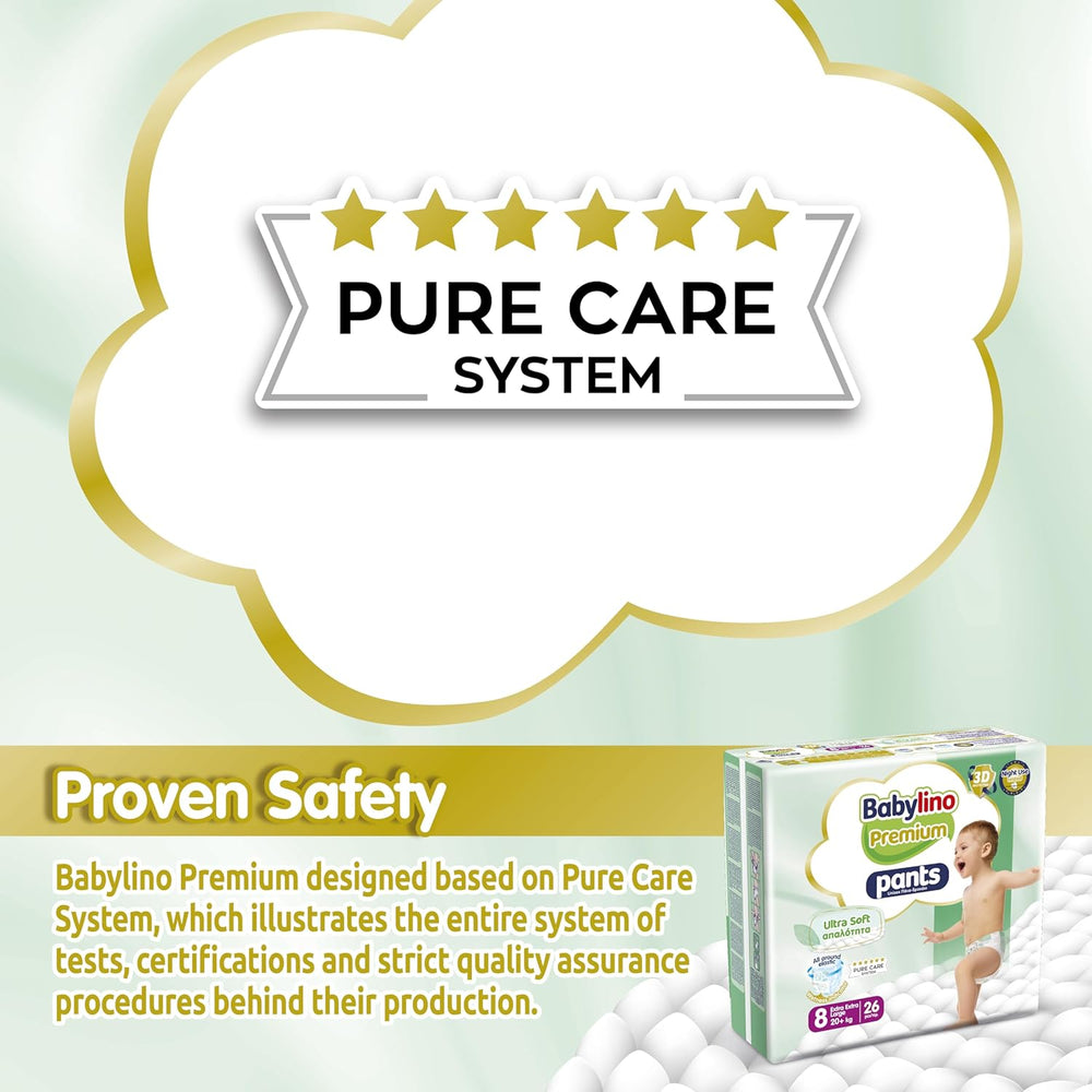 Pantalón Premium Talla 8 con filtro ultrasuave, XXL (20+ kg), 104 piezas