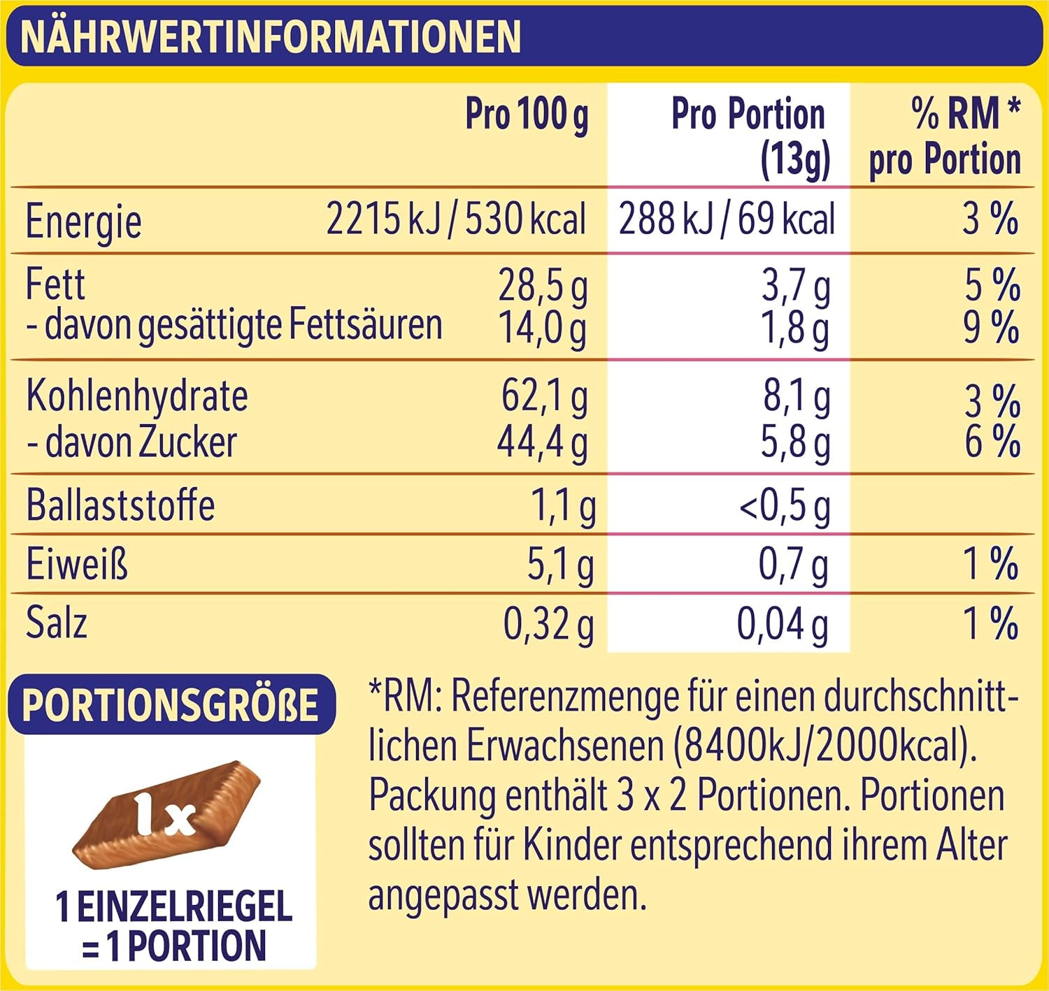 Nestlé Crunchy Waffle Delicious Milk Chocolate Waffle Bar Multi Pack 1 paquete (3x26g cada uno)