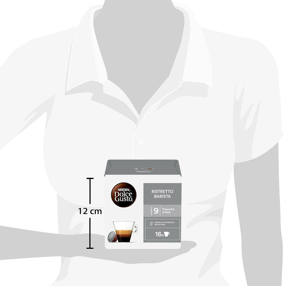 NESCAFÉ DOLCE GUSTO Ristretto Barista Kaffeekapseln 3er Pack (3 x 16 Kapseln)