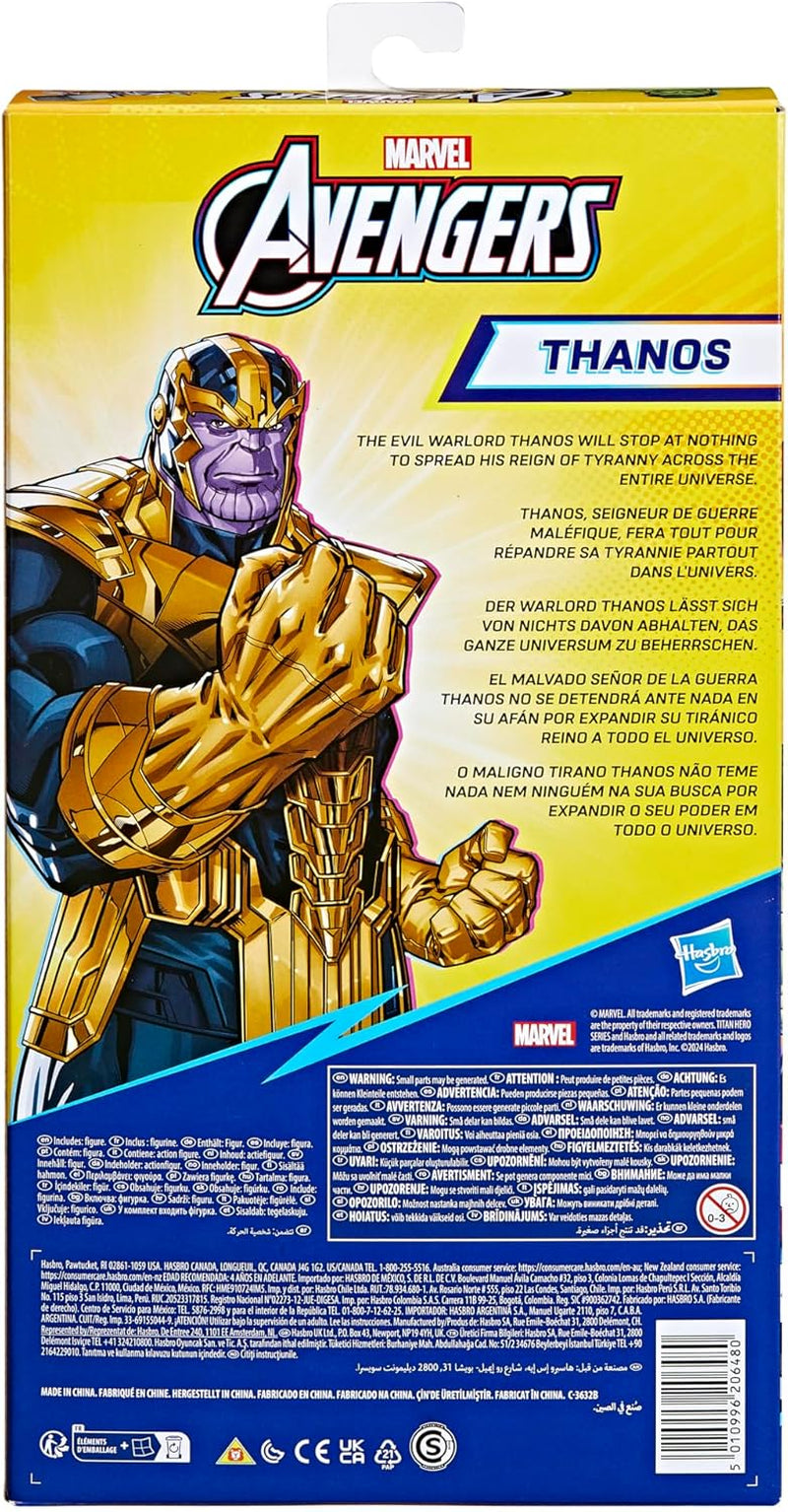 Marvel Avengers Titan Hero Series Deluxe Thanos Figura de acción Marrón Figuras de acción Naty Shop