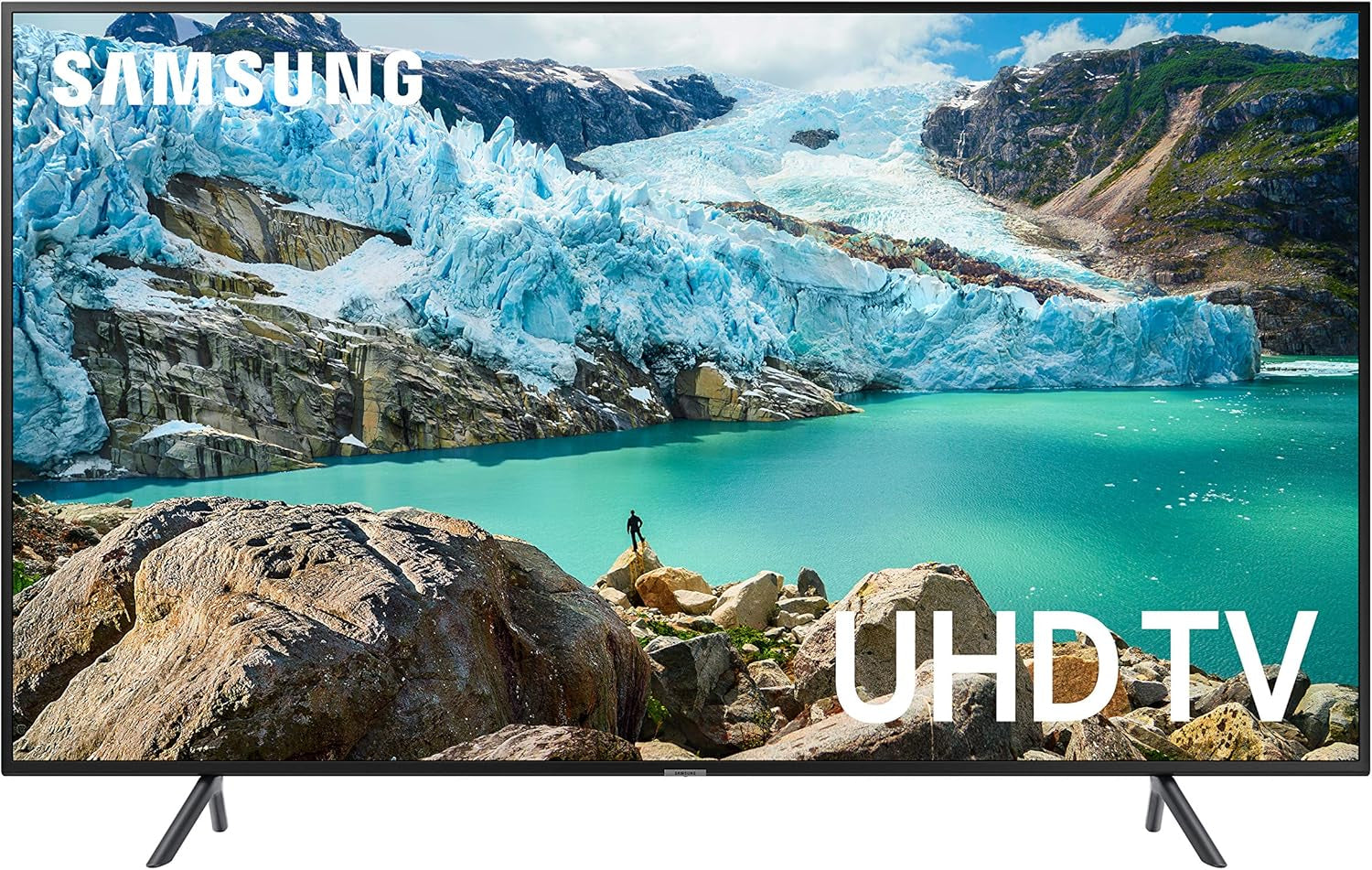 Televizor LED Samsung Crystal UHD 4K U80F de 65 de inci (163 cm), procesor Crystal 4K, design MetalStream, SmartThings, securitate Knox, hub de gaming, upscaling AI, gratuit... [Versiune maghiară]