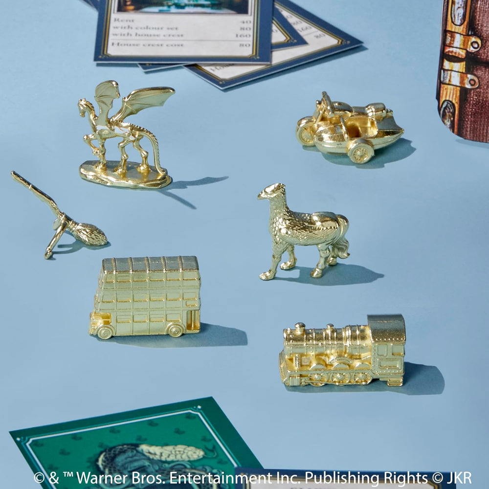 Juego de mesa Monopoly Harry Potter Edition, juego familiar para 2 a 6 jugadores, a partir de 8 años - Versión alemana