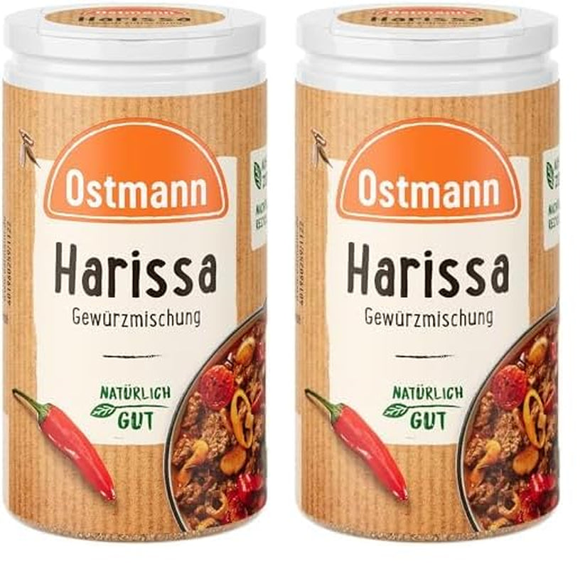 Ostmann Gewürze - Harissa Gewürzmischung | Scharfes orientalisches Gewürz für Geflügel, Fleisch, Gemüse oder Couscous | 35 g en Der Streudose