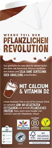 Bebida de soja y vainilla Alpro: vegana, sin lactosa, con vitaminas