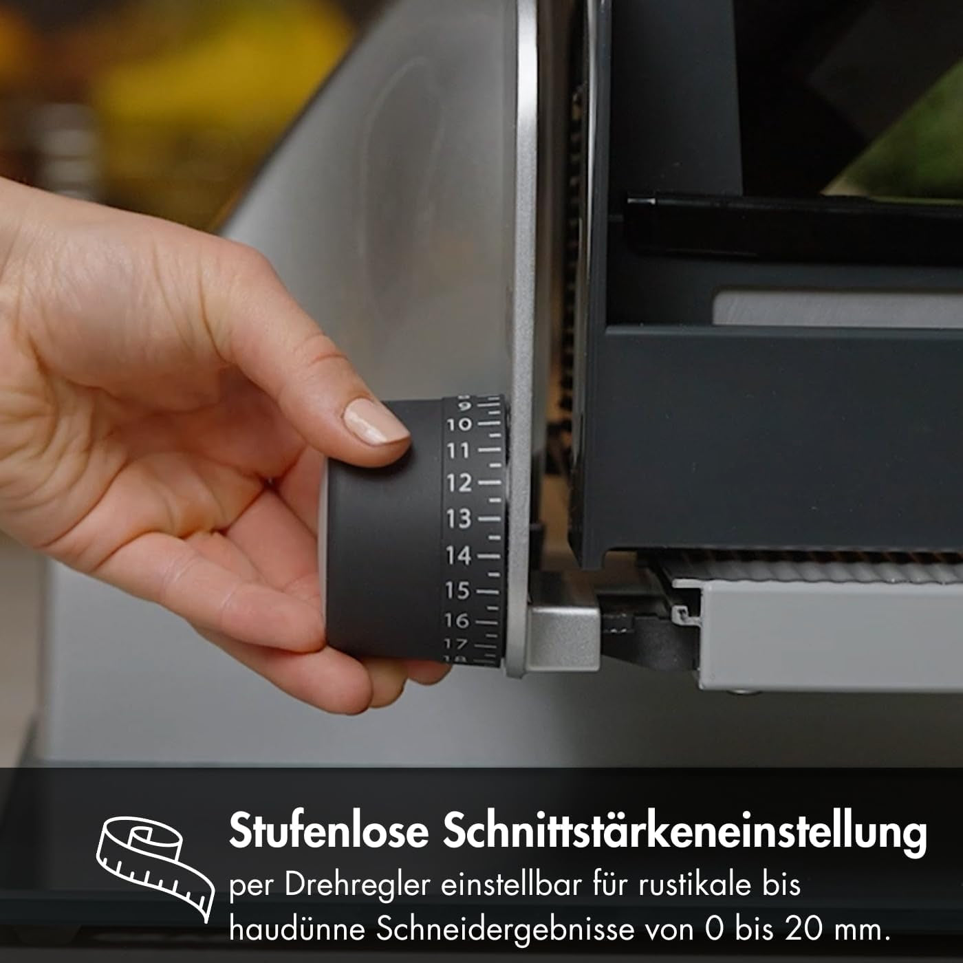 GRAEF Master M20EU Multi Rebanadora en acero inoxidable, plata Trituradoras y Rebanadoras Naty Shop