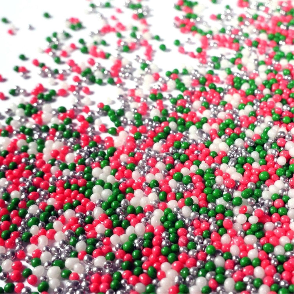 Sprinkle Hero Nonpareille Twinkle Christmas, 40 gramos Sprinkles Naty Shop