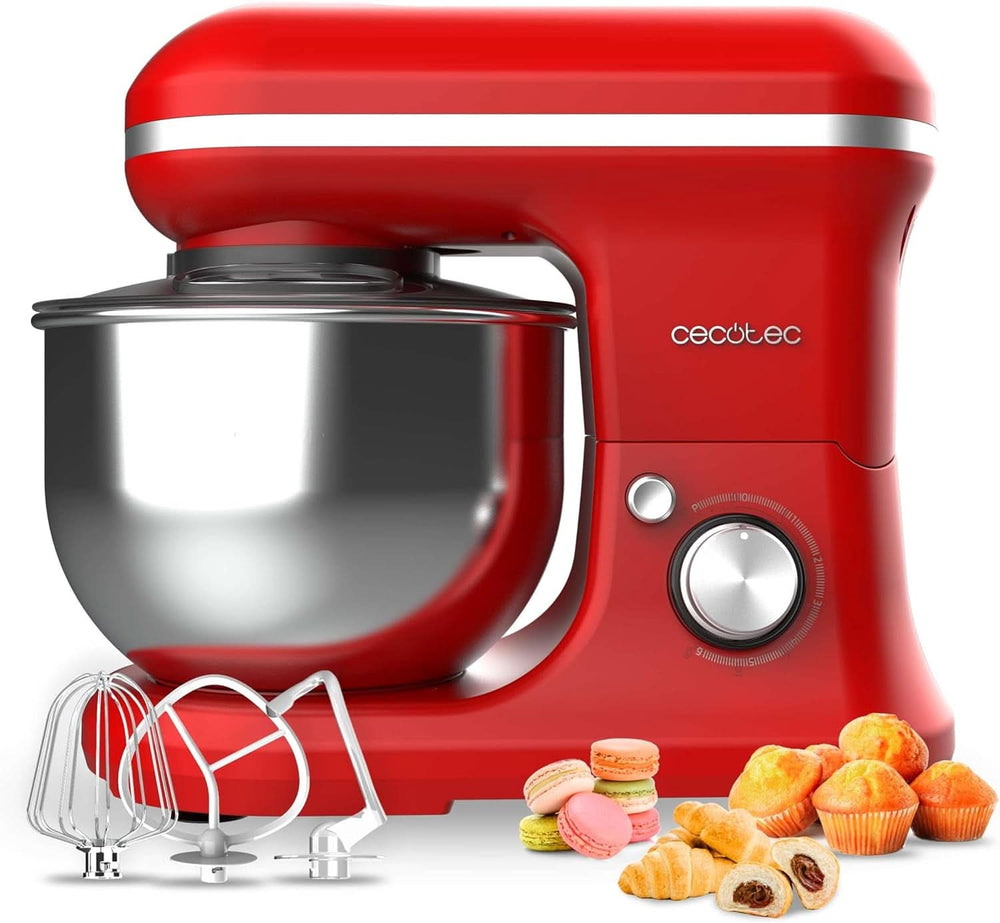 Procesador de alimentos Cecotec Cecomixer Compact, 1000 W Naty Shop Red 5 funciones