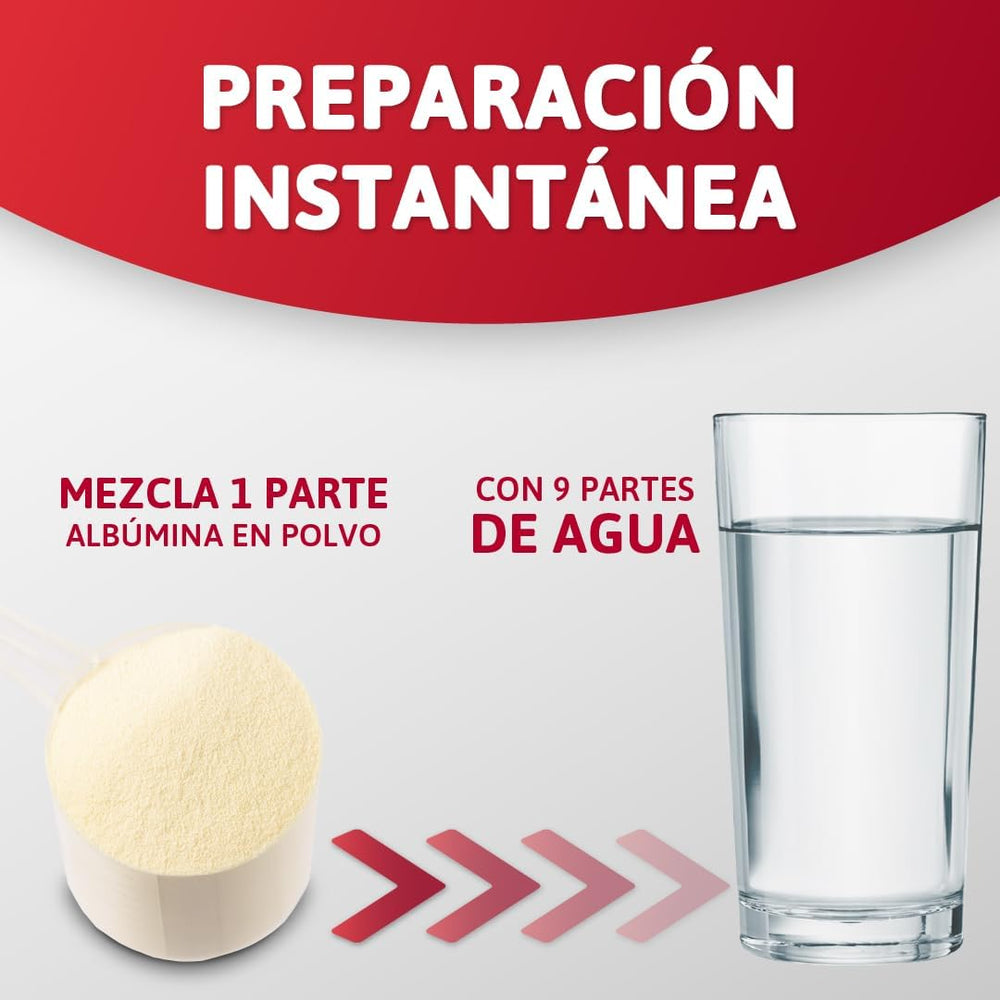 Eiklarpulver (350g) | Getrocknetes Eiklar Pulver | Eialbumin para Backen & Kochen | Ohne Zusatztoffe | Envasado en bolsa con cremallera sin lactosa