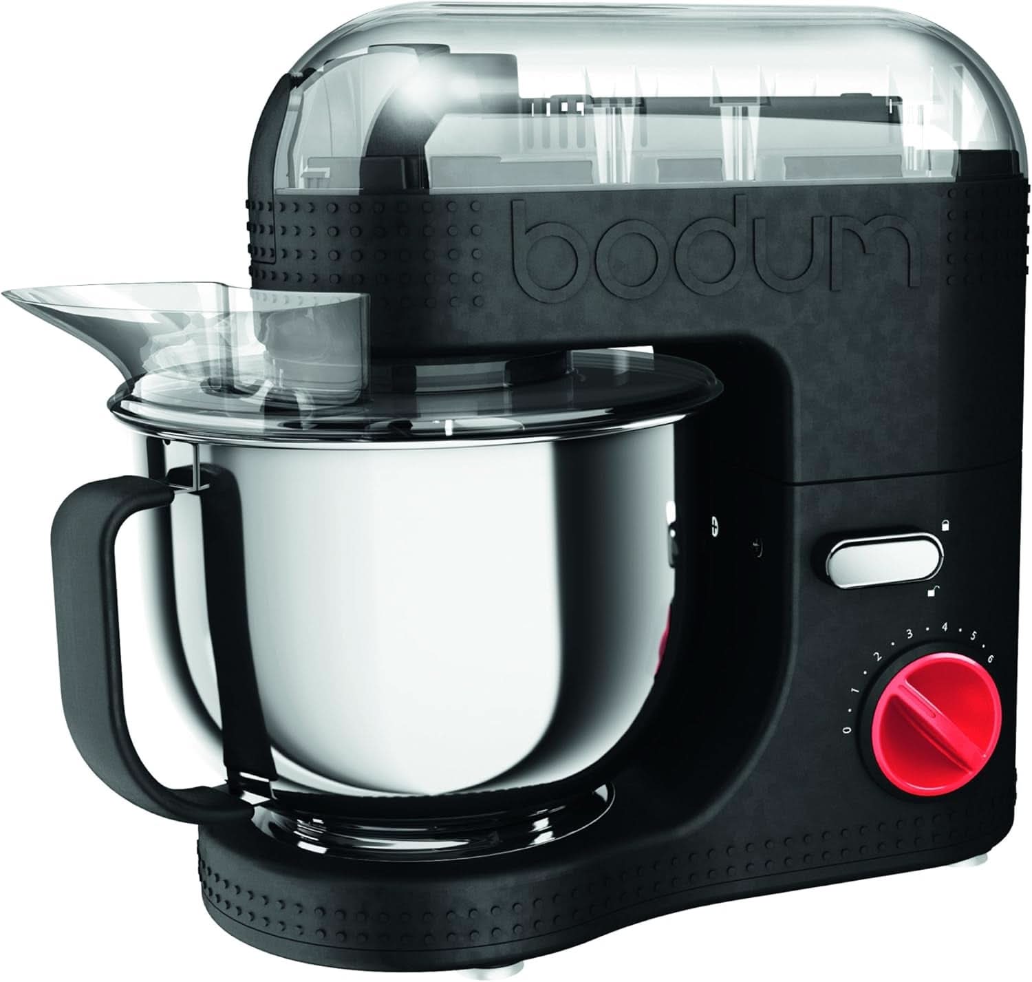 Bodum Bistro Elektrische Küchenmaschine, 4,7 L, 4,7 Litros, Weiß Mother and Child Naty Shop Schwarz