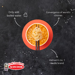 - Fideos Instantáneos con Cerdo GD Glass - (1 x 57g)