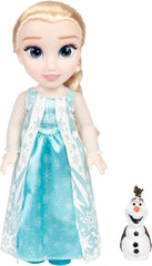 Disney Die Eiskönigin - Frozen - Singende ELSA Puppe 35 cm, singt „Let It Go“, inklusive Zubehör für zusätzlichen Spielspaß, perfekt Mädchen ab 3 Jahren, 225306, Türkis