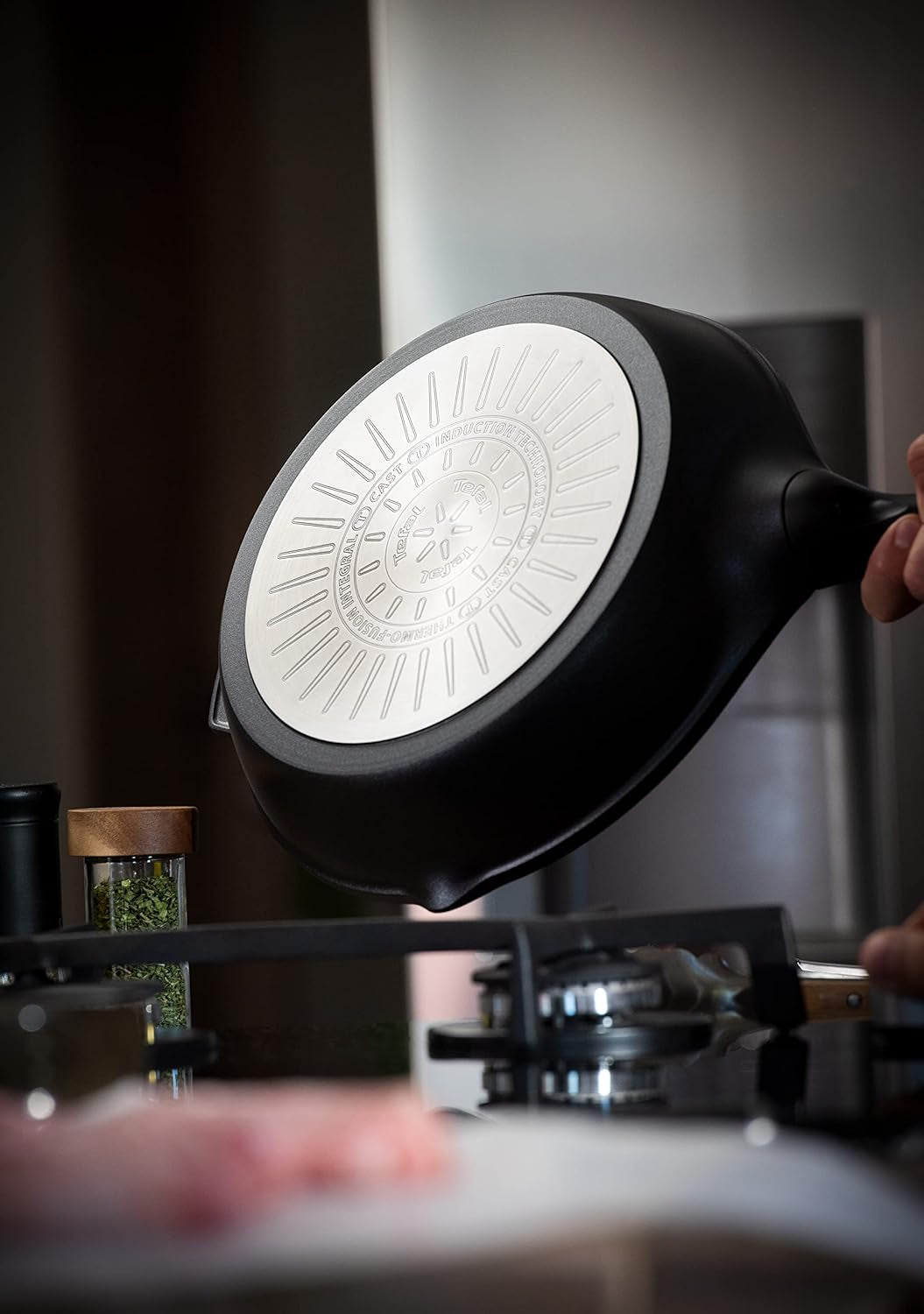 Tefal Robusto tigaie din aluminiu turnat, inducție, acoperire antiaderentă Oale si Tigai Naty Shop