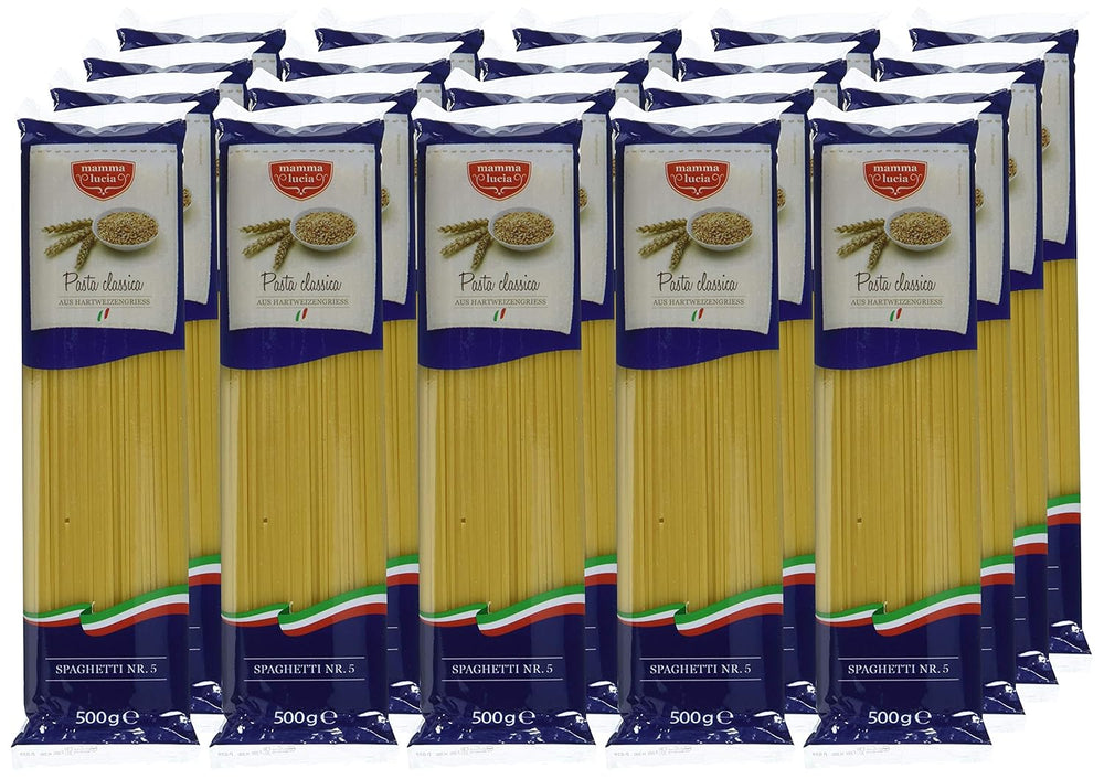 Pasta Espagueti N°5, paquete de 20 (20 x 500g)