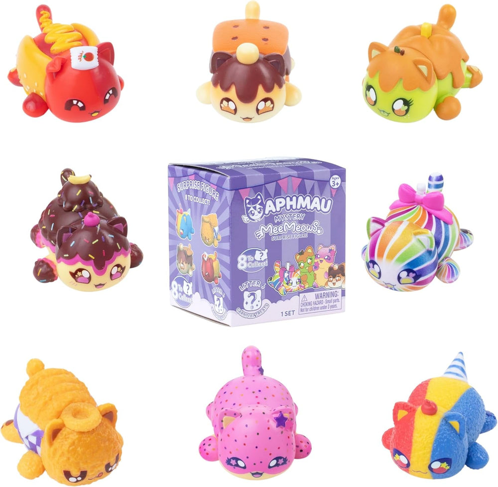 Aphmau - Figurine Mystery Meemeows - Seria 6 Tratamente de carnaval Action figures Naty Shop Titlu implicit