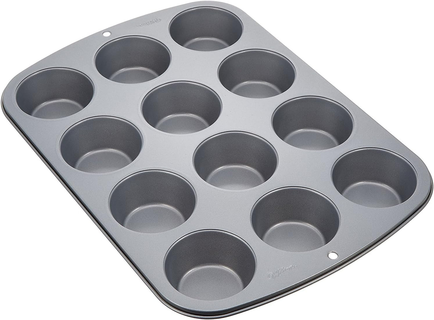 Wilton 24 Er Mini-Muffinbackform, Antihaftbeschichte, Silber Moldes y bandejas para hornear Naty Shop 3,22 X 26,64 X 36,83 Cm