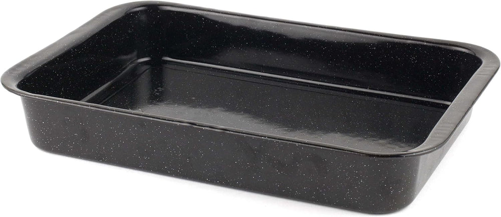 Russell Hobbs CW9161 Romano 34Cm Esmalte Bräter - Mit Gitter, Rechteckige Auflaufform Mit Rost, Spülmaschinenfest Ofenform, Grill Auflaufform, Bratform Für Backofen Ofenbeständig Bis 230 Grados Moldes y bandejas para hornear Naty Shop 36Cm