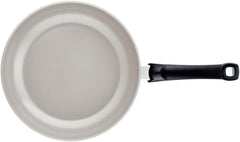 Fissler Ceratal Classic Juego de 2 piezas, aluminio, con revestimiento cerámico (24+28 Cm), antiadherente - inducción, gris Ollas y sartenes Naty Shop