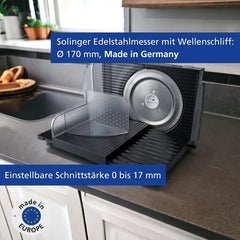 Cortadora multifuncional Steba, espesor de corte ajustable hasta 17 mm, protección para las manos Cortadoras Rasnite y Naty Shop