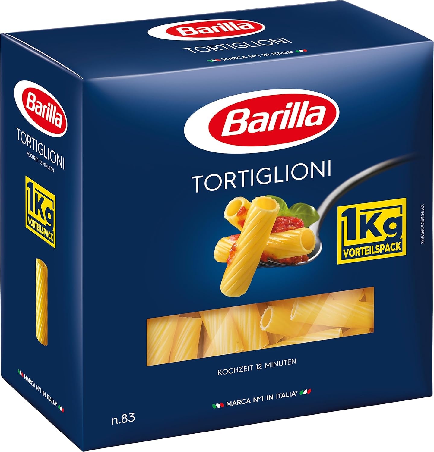 Barilla Classic Spaghetti nº5 pasta de trigo duro de alta calidad, siempre al dente (1 x 1 kg)