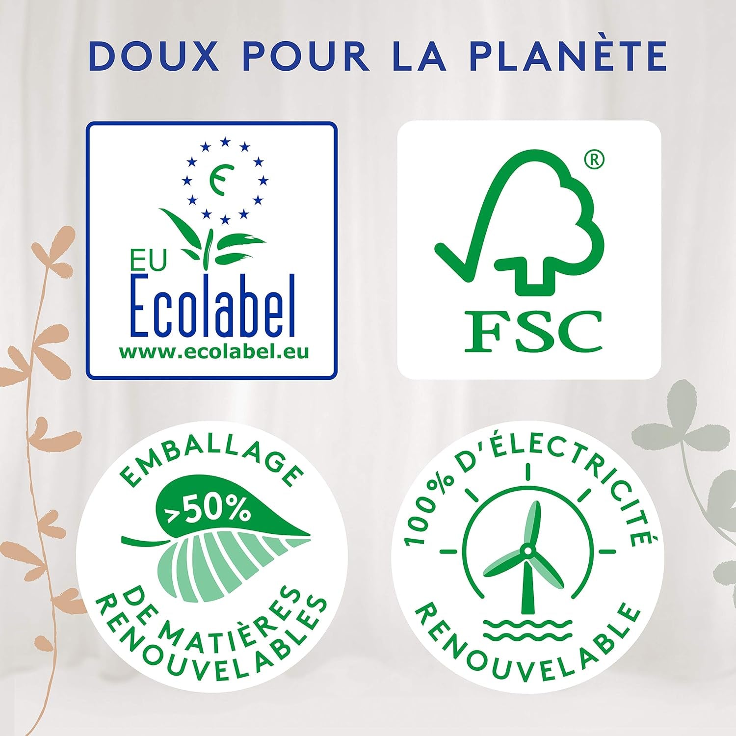 Douceur Naturelle – Pañales talla 3 (5-9 kg) pack 1 mes – 172 pañales