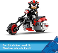 LEGO Sonic the Hedgehog Shadow the Hedgehog Escape Juego de figuras de videojuego y motocicleta de juguete Regalo para jugadores y fanáticos Niños y niñas de 8 años Artículo para fanáticos 76995 Juegos de construcción Besuche den LEGO-Store