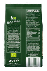 Biozentrale, mezcla para hornear pan con semillas de cáñamo y semillas de lino, ecológica, 500 gramos Cocina Naty Shop