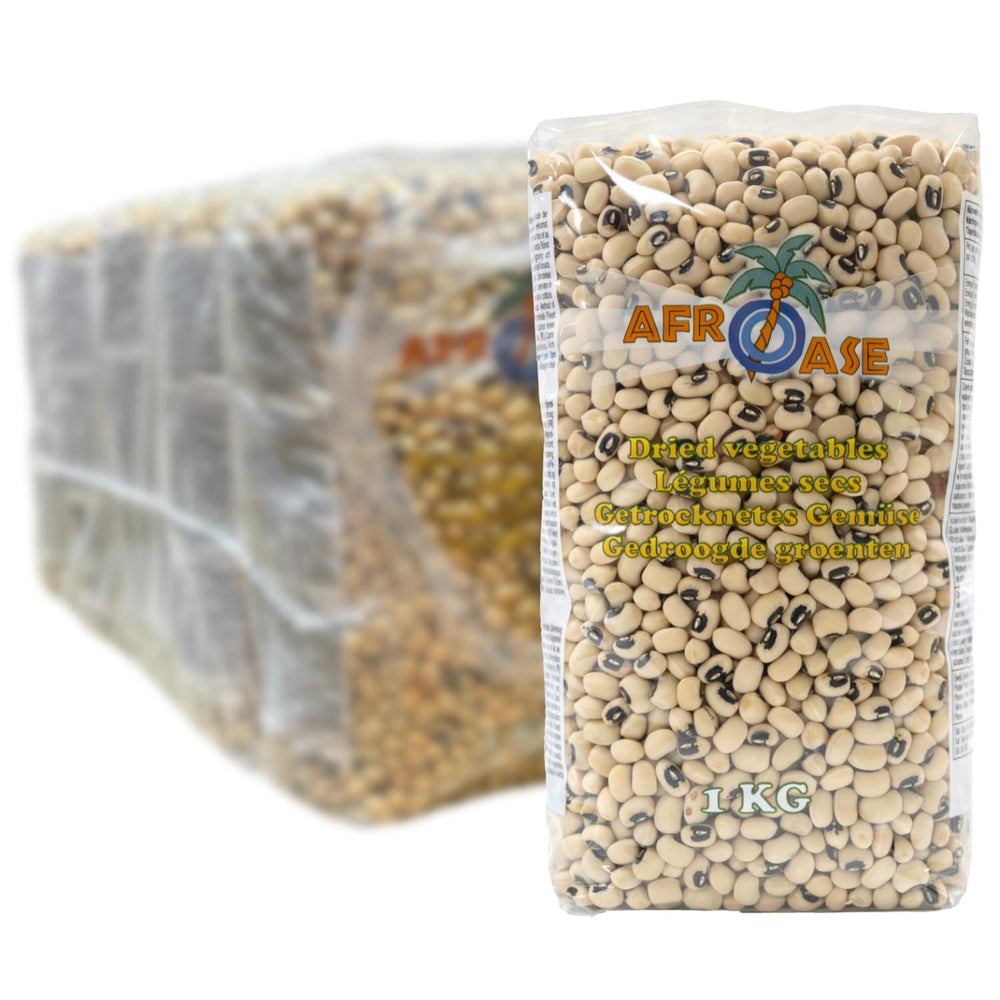 AFROASE - Guisantes de ojo negro - 1 x 1 kg