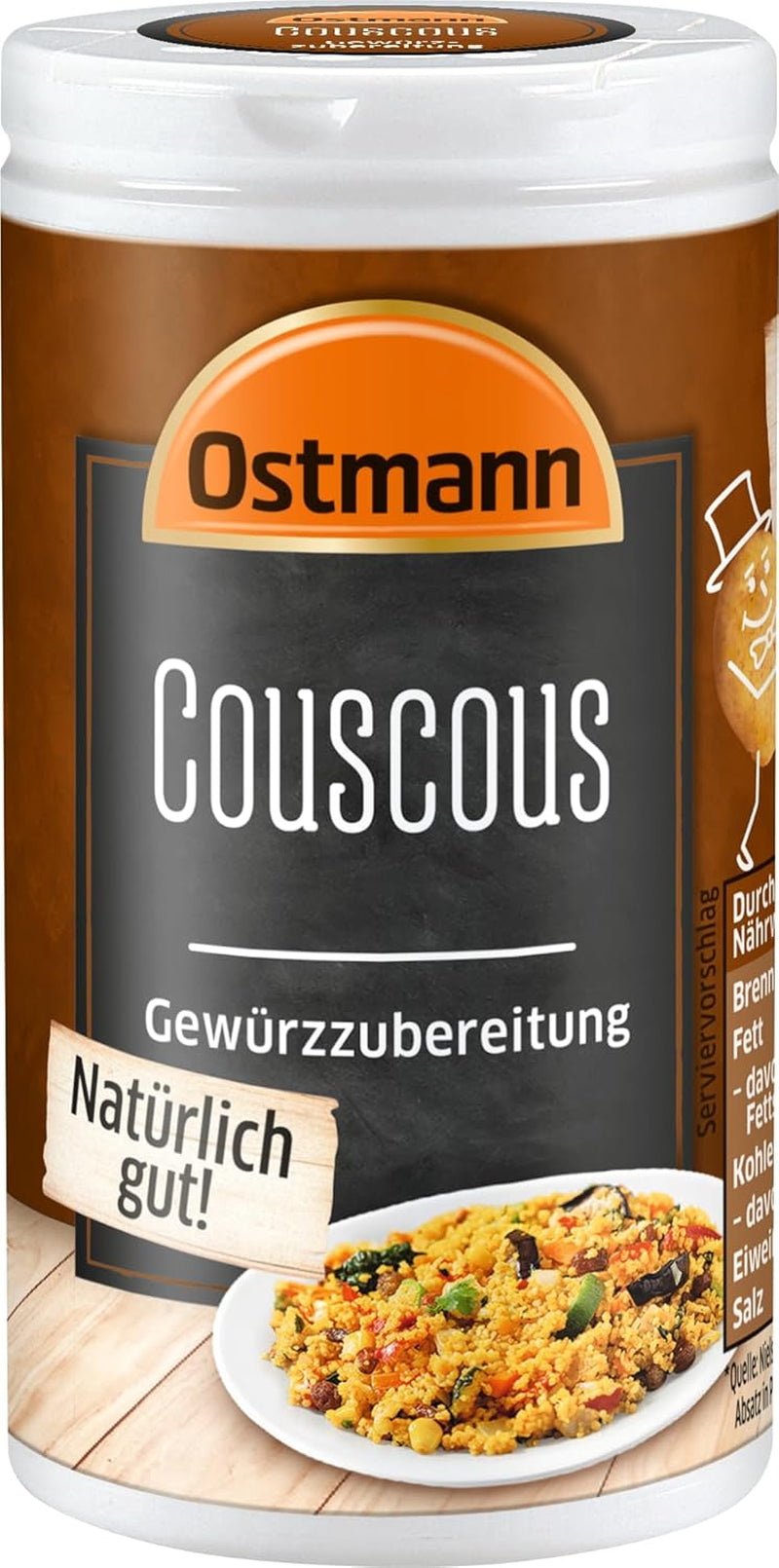 Ostmann Gewürze Cuscús Gewürzzubereitung, 50 g (Verpackungsdesign kann deweichen)