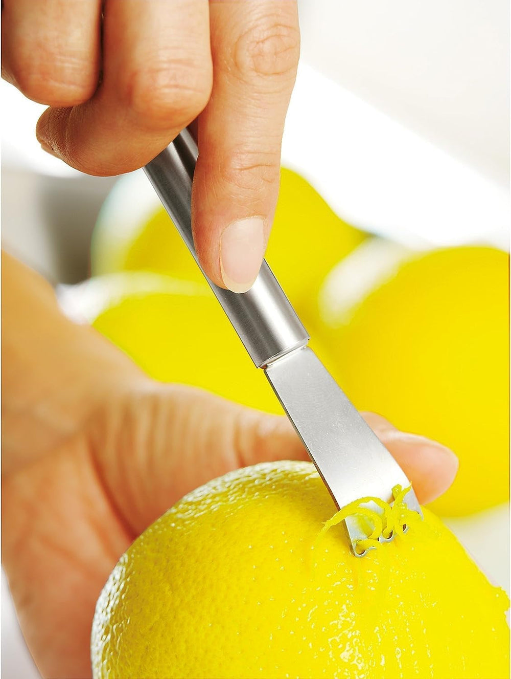 Pelador de limones WMF Profi plus 14,5 cm, acero inoxidable Pelador Cromargan Naty Shop