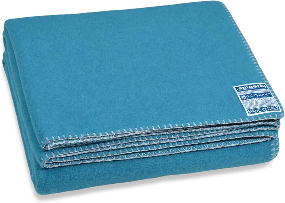 Zoeppritz din 1828 Pătură din fleece Smoothy - Pătură confortabilă pufoasă din fleece polar - Vegan - 140X190Cm - 010 Off-White, 010 Offwhite Paturi si Cuverturi Zoeppritz Since 1828 760 Curacao 140X190Cm