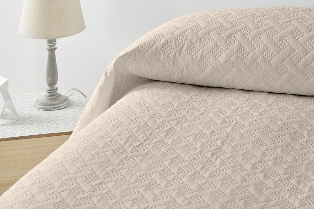 LISO - Colcha De 105 Cm - Colcha Cama Bouti - Primavera Y Verano - 200X260 Cm - Camas Y Mantas Rosa Besuche den Degrees home-Store Cama Beige 90 Cm