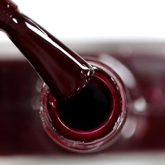 Esmalte de uñas HÍBRIDO Alessandro Rouge Noir - Rojo oscuro-Negro - Uñas perfectas en solo 3 pasos, sin LED - ¡dura hasta 10 días! 8ml