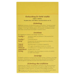 Demeter Bauck Hof Bio Dinkel Wafflen, 200 G Mezcla para hornear y cocinar Naty Shop