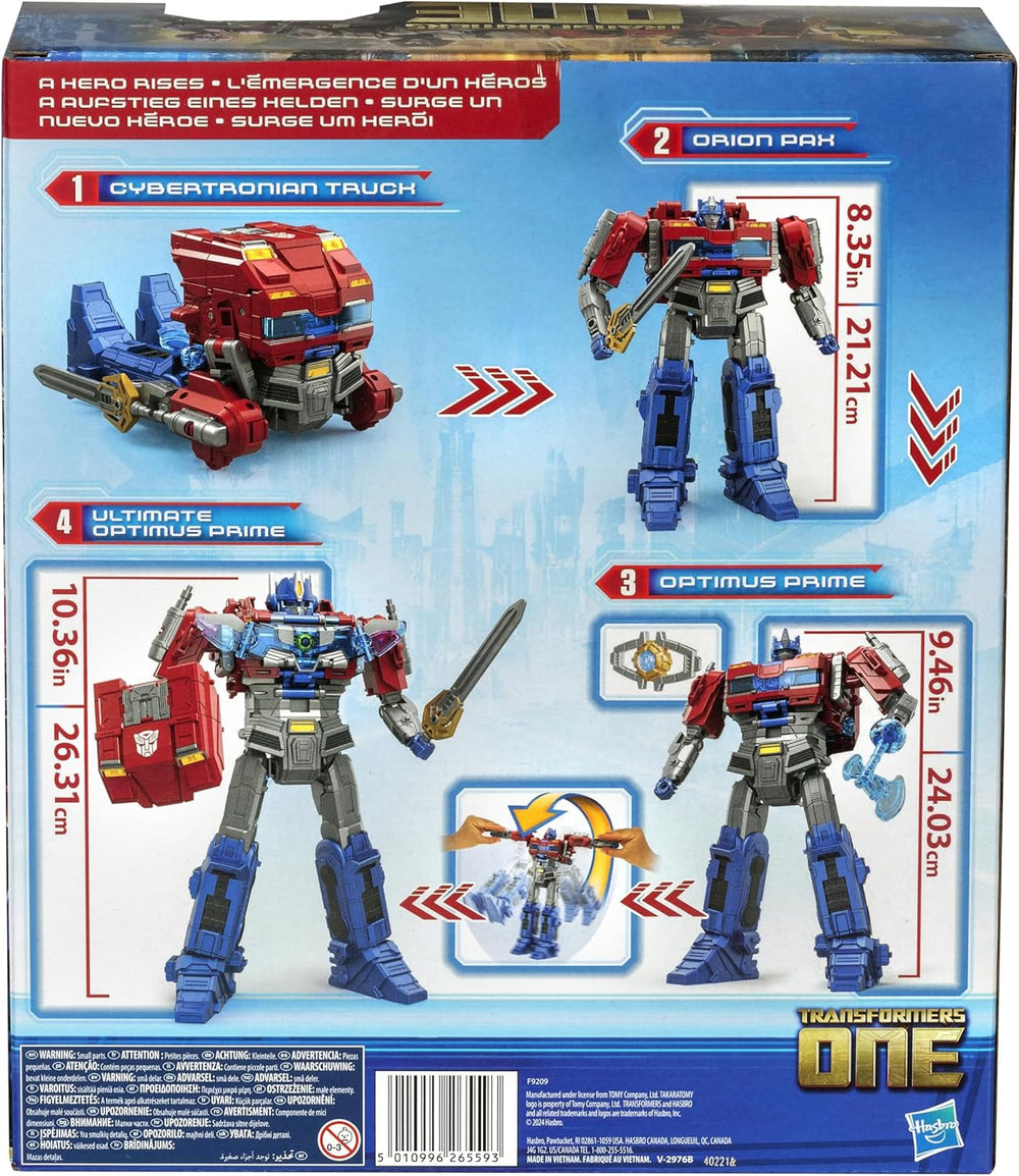 Figura interactiva Transformers One Power Flip Optimus Prime (Orion Pax) Figuras de acción Naty Shop
