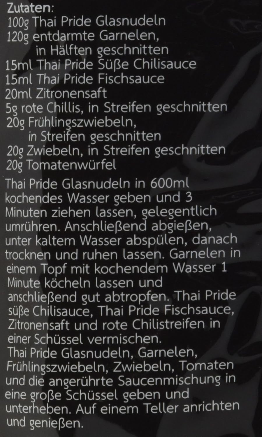 Fideos de cristal, judías mungo, fideos (500 g)