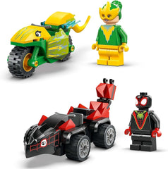 LEGO Marvel Action Fun With Spin And Electro In Their Dino Speedsters, Buildable Superhero Car For Boys And Girls From 4 Years, Hero Set With Toy Car, Spidey And His Super Friends 11198 Seturi de constructie Besuche den LEGO-Store