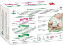 Love&Green, pañales sin cloro, paquete para 1 mes, talla 4 Madre e Hijo Naty Shop