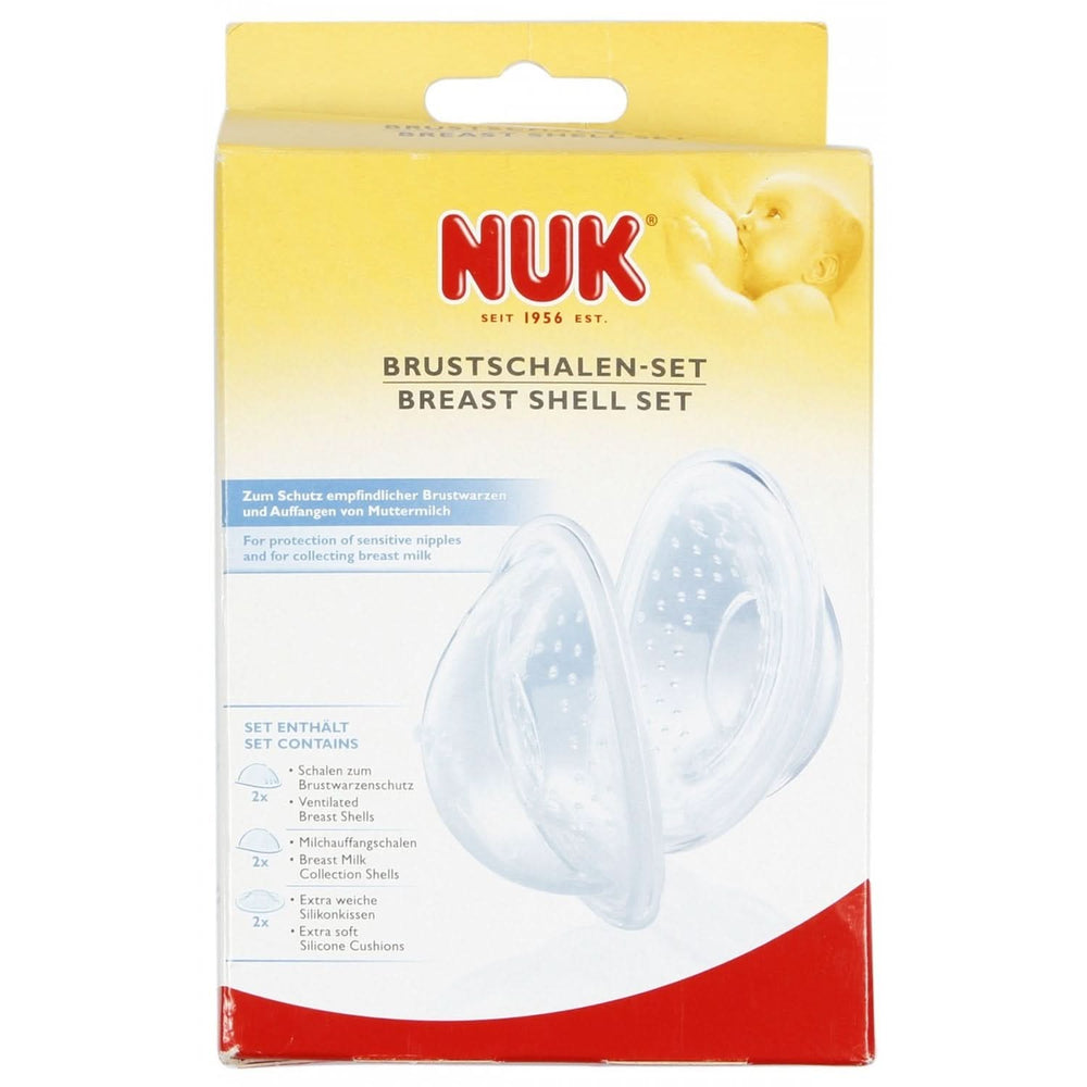 NUK Brustchalen-Set, 6-Teiliges Komplett-Set Accesorios Alimentación y Lactancia Bebe Naty Shop
