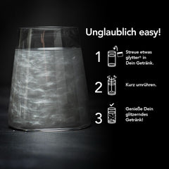 Glitter Glitter Powder For Drinks (Plata) - Glitter comestible para bebidas, 10 gramos Glitter Naty Shop