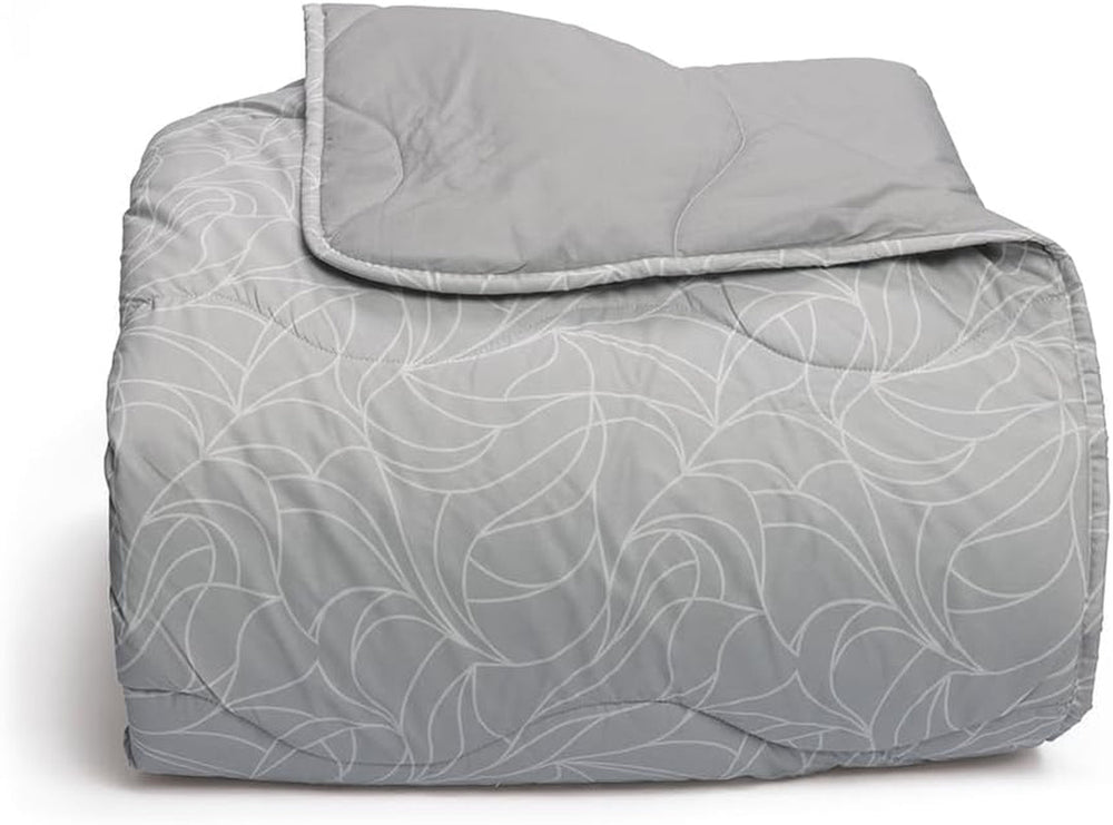 Foppapedretti Notte & Natura Edredón Petali con arena, edredón para cama individual, 100% algodón, hecho en Italia Edredones y edredones Naty Shop Ola de perlas Cama individual