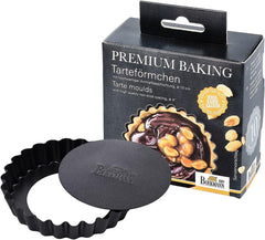RBV Birkmann Premium Baking, molde para tartas, Ø 10 cm, 6 piezas, con base extraíble Moldes y bandejas de horno Naty Shop