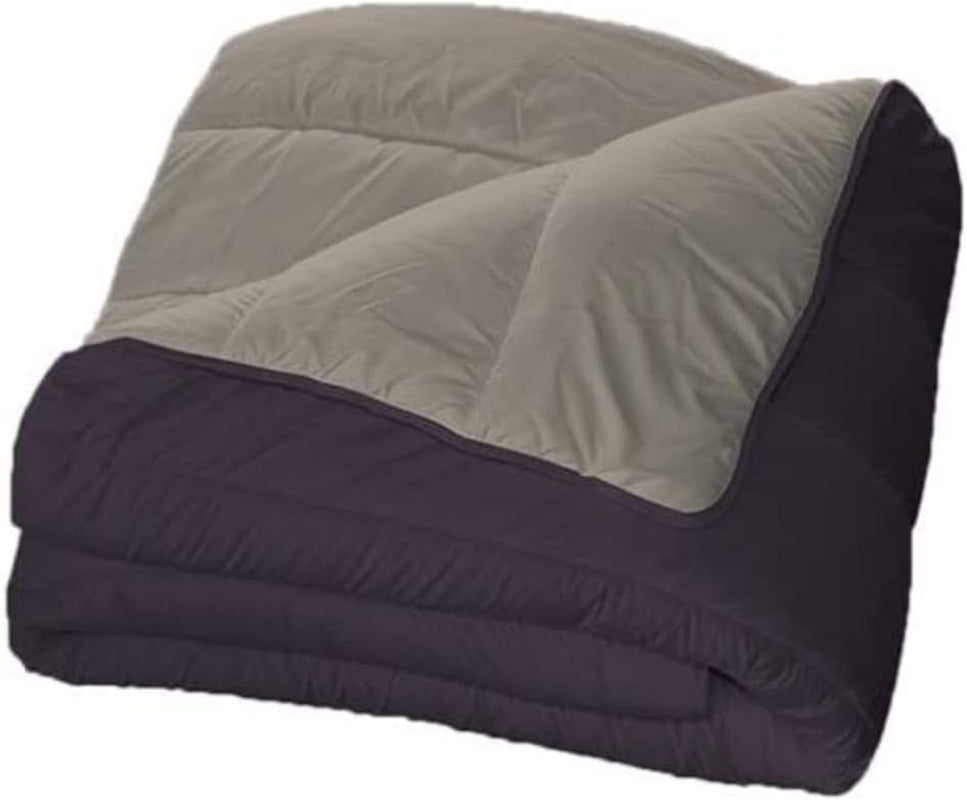 Bleu Câlin edredón reversible bicolor para 2 personas, microfibra, burdeos/pimienta, 220X240 cm Edredones y colchas Naty Shop MÃ"re/Poivre 140 X 200 Cm