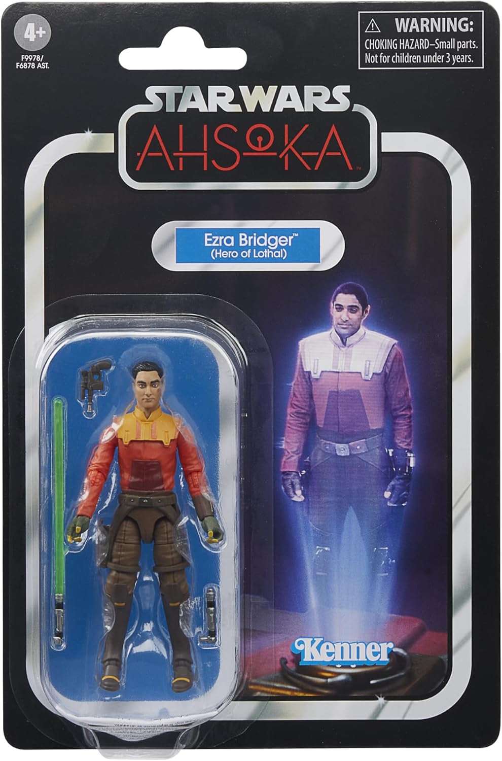 Star Wars Vintage Collection Ezra Bridger (Héroe de Lothal), Figura de acción Star Wars: Ahsoka, Escala 9,5 cm Figuras de acción Naty Shop