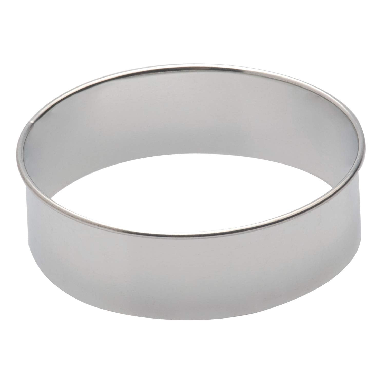 285565 Formă de biscuiți rotundă cu mâner, diametru 10 cm, înălțime 3 cm, 6 bucăți