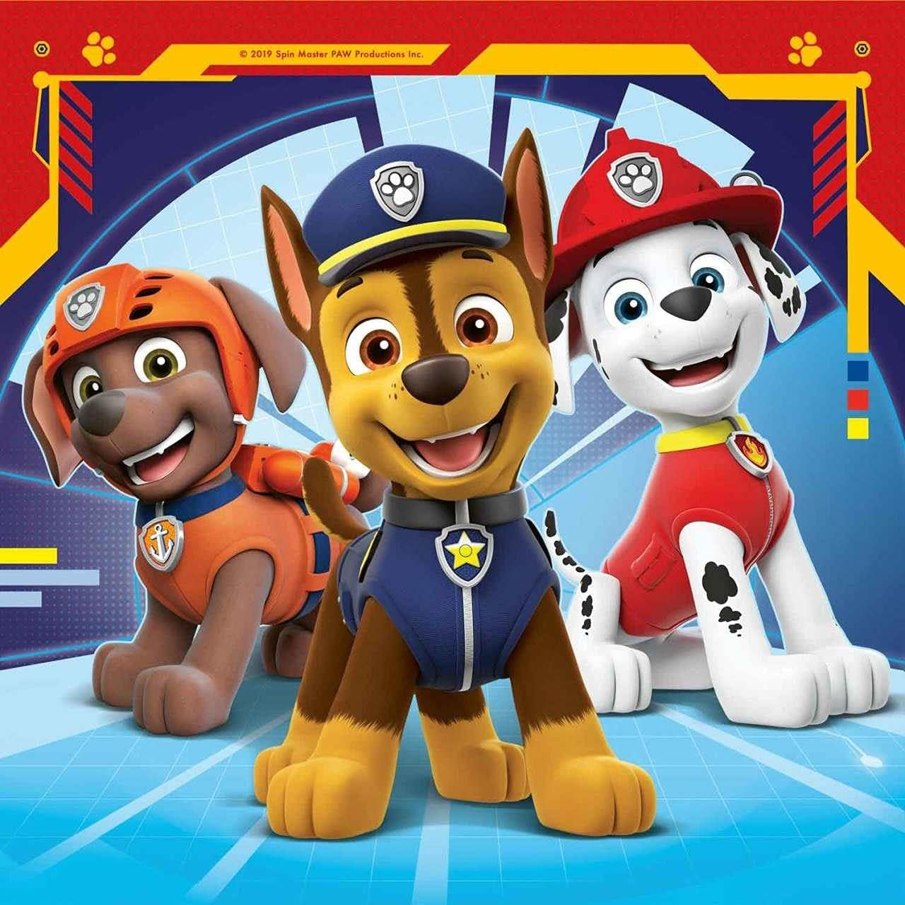 Puzzle infantil Ravensburger 3X49 piezas - Patrulla Canina - Paw Patrol Puzzle Naty Shop